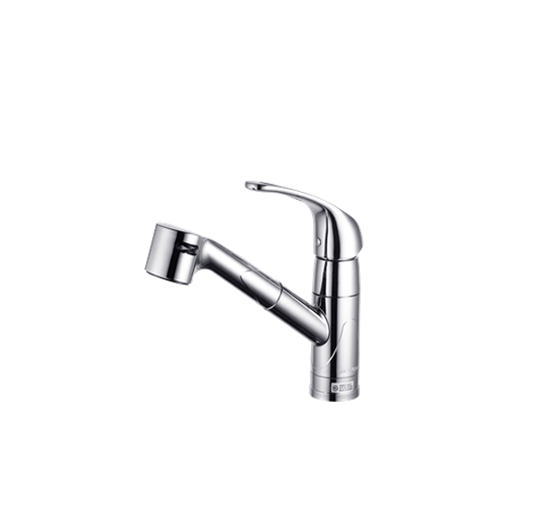 Kitchen faucet with AM4006 hot and cold pots