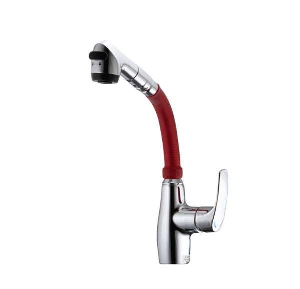 Kitchen faucet pots hot and cold red wire