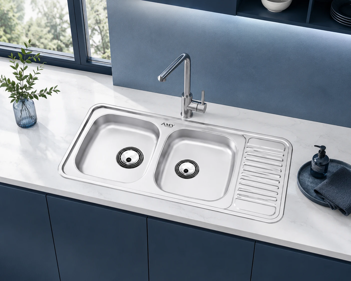 Chậu rửa Inox AM1100