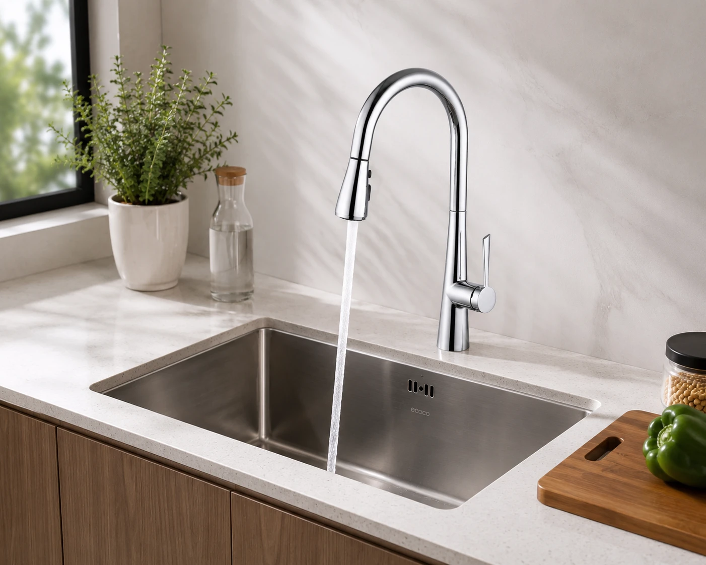 Vòi bếp nóng lạnh AM 3008