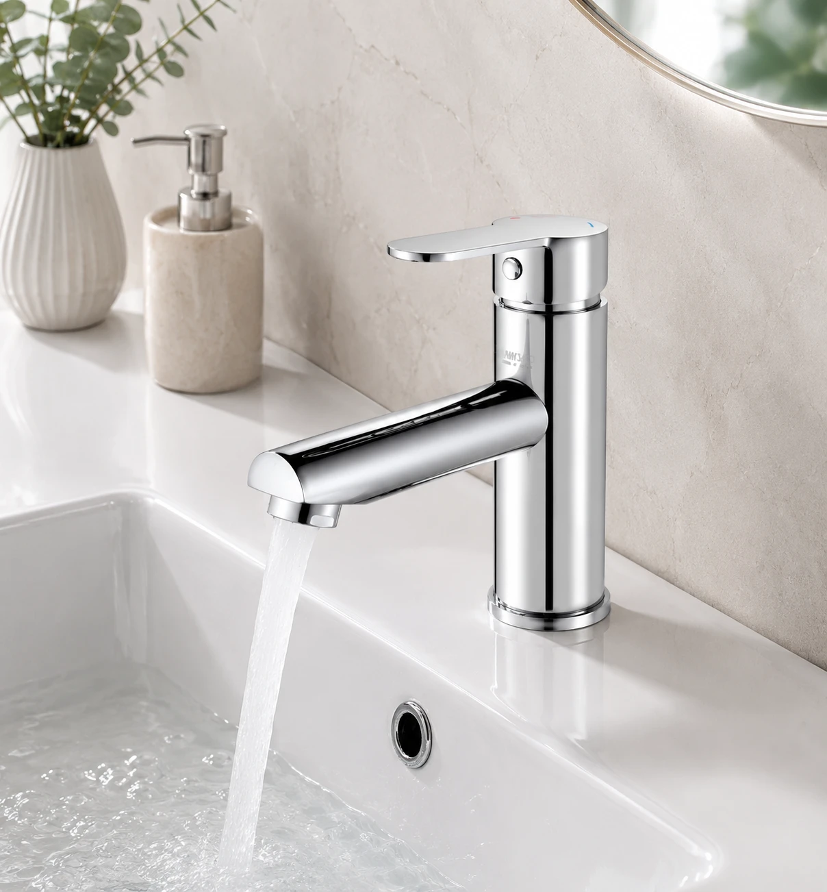 Vòi lavabo nóng lạnh AM5001