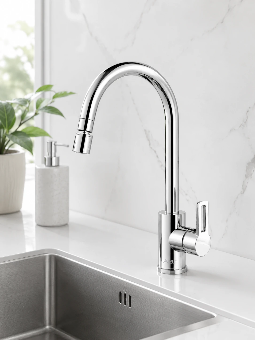 Vòi bếp nóng lạnh AM5005N