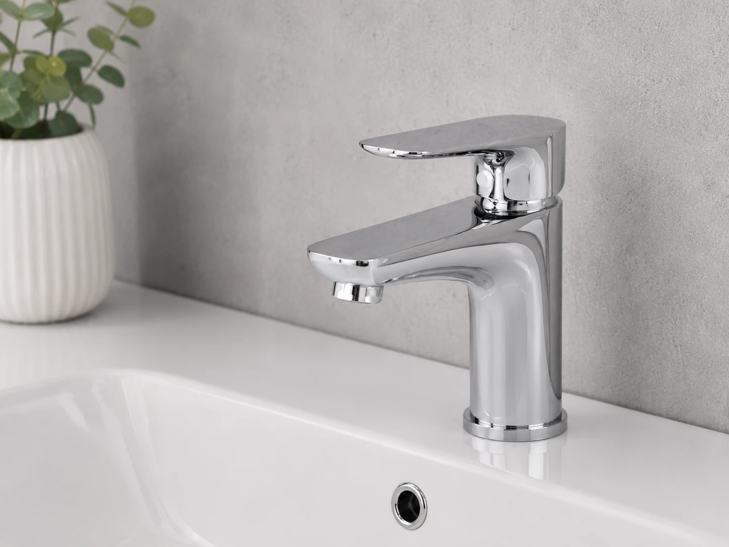Vòi lavabo nóng lạnh AM6001