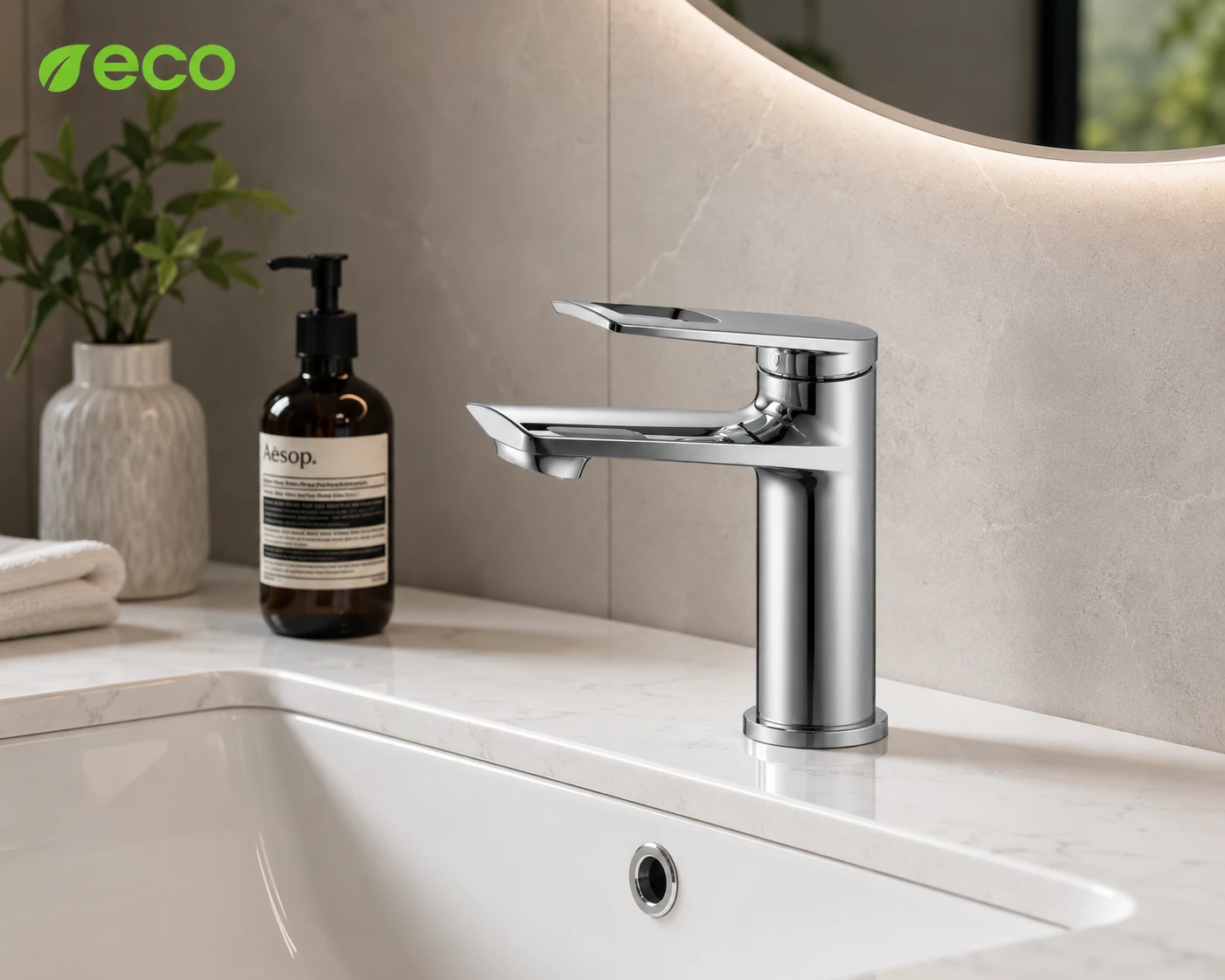 Vòi lavabo nóng lạnh AM1001