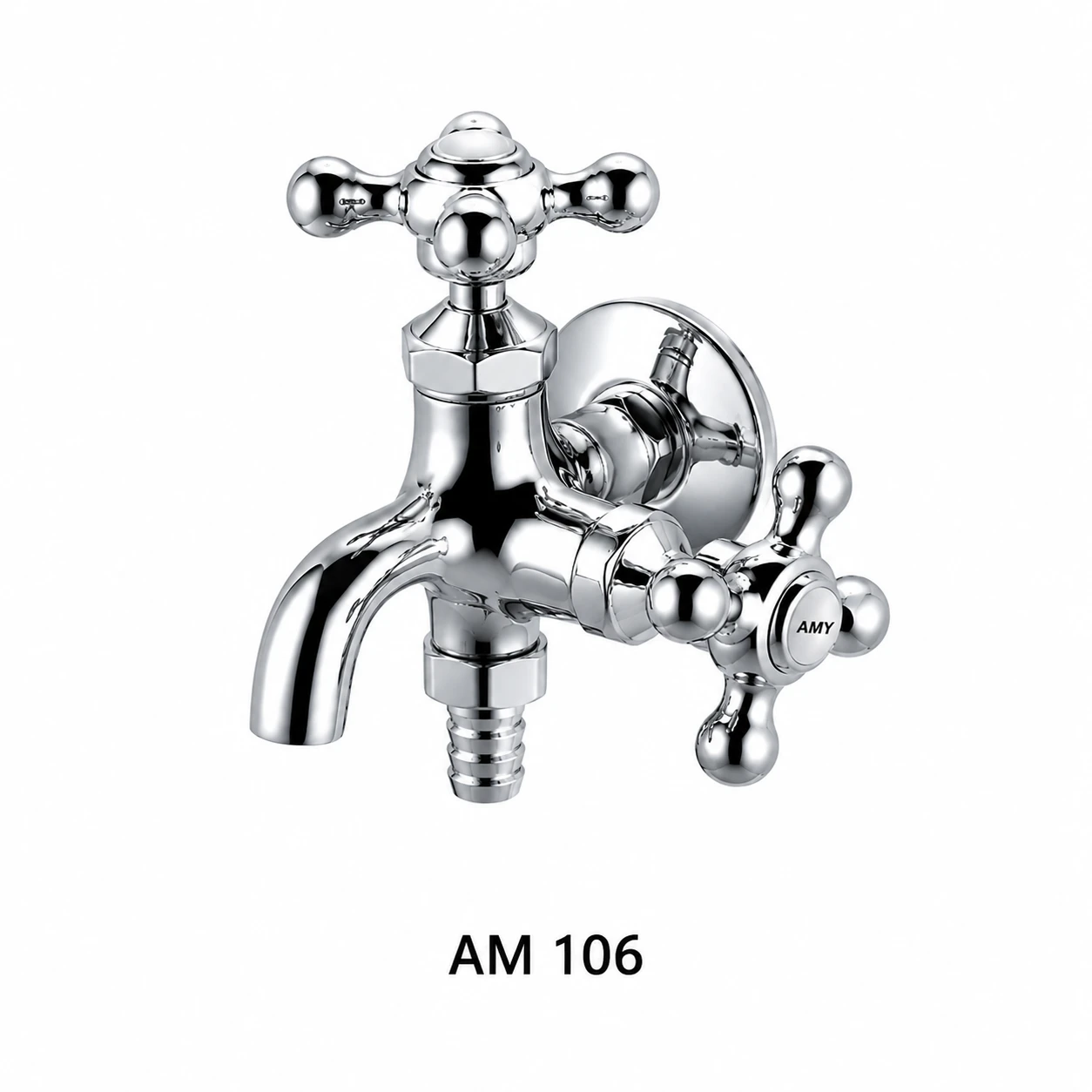 Vòi liền sen nước lạnh gắn tường AM106