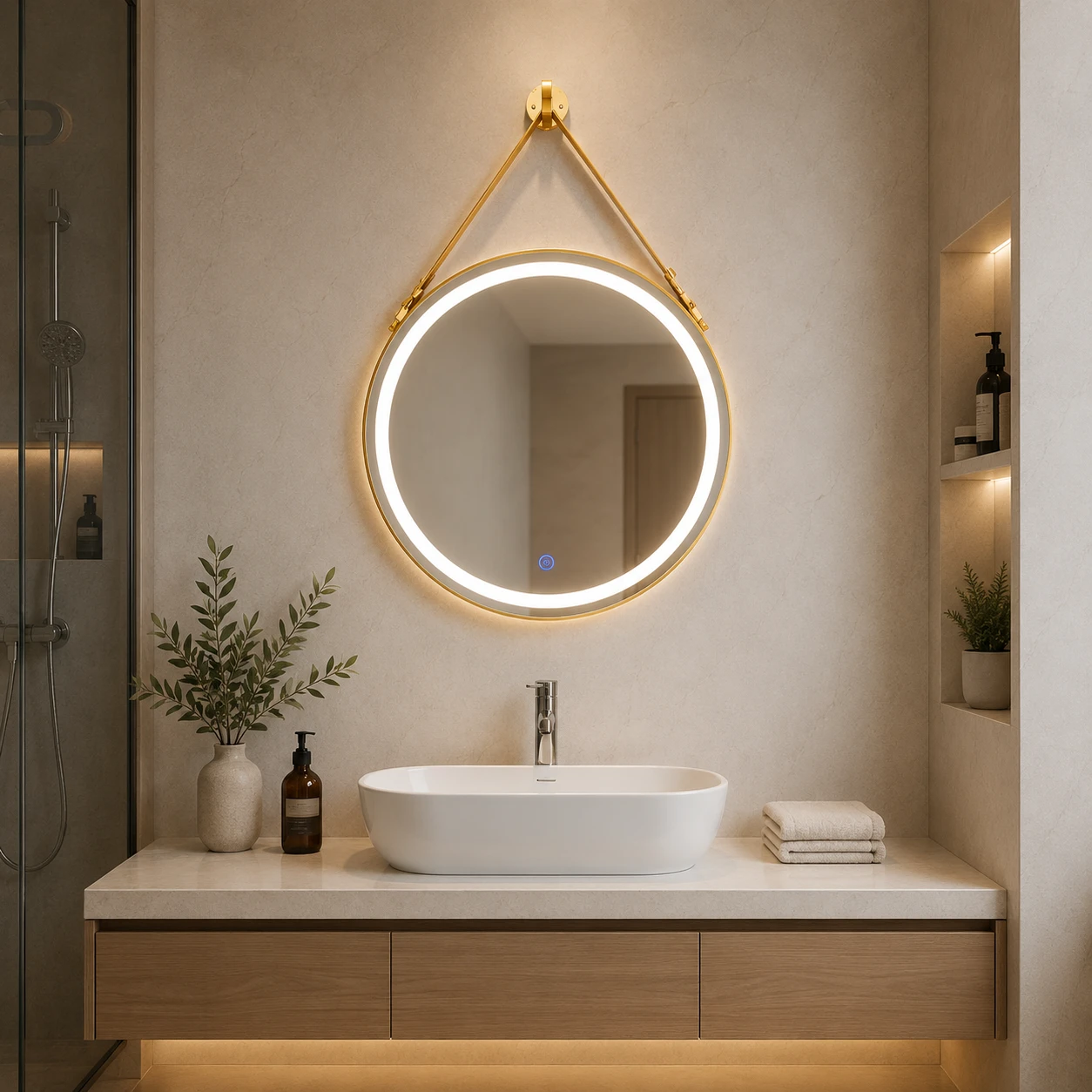 Gương led AMDP 325