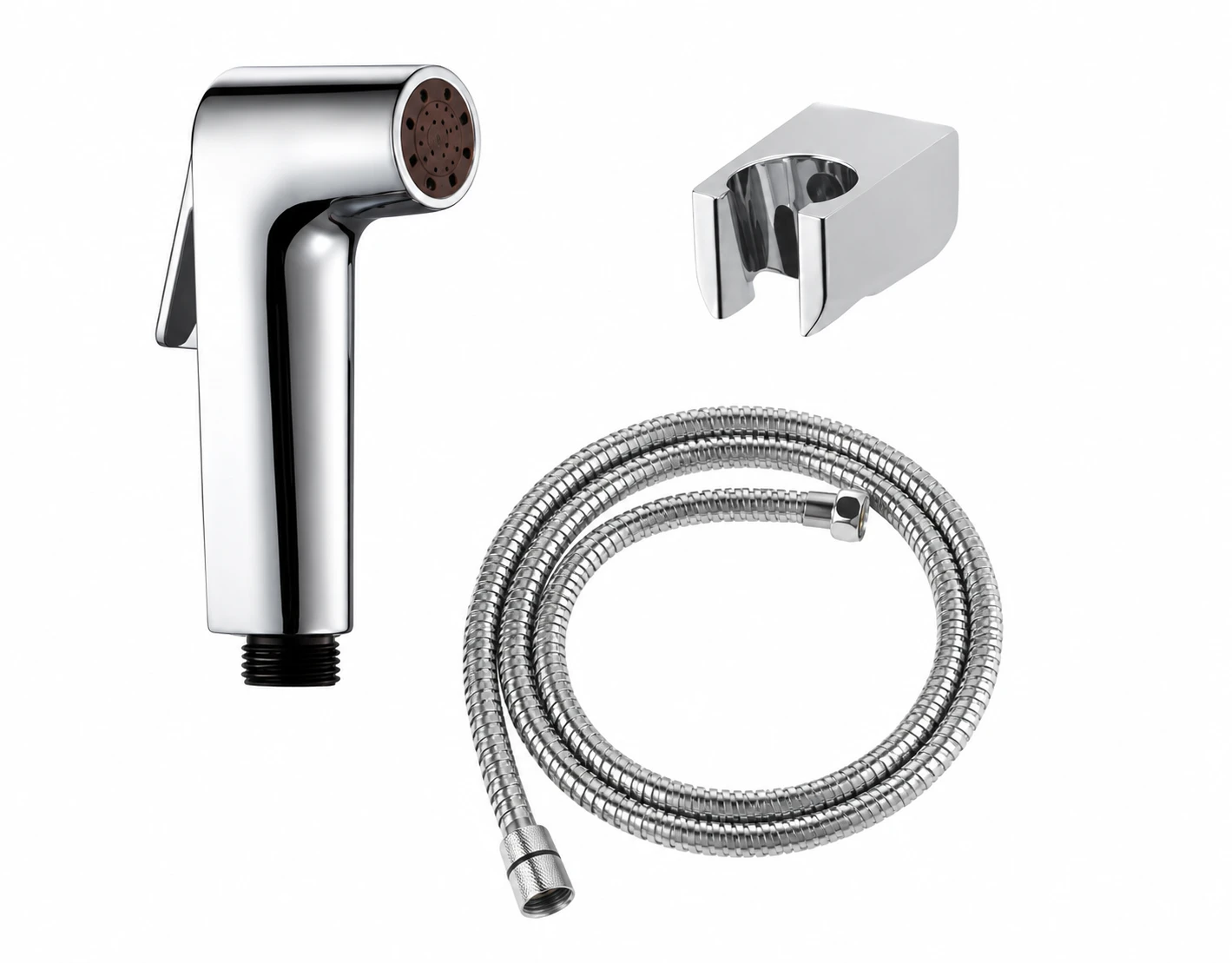Vòi xịt bàn cầu dây INOX AM102