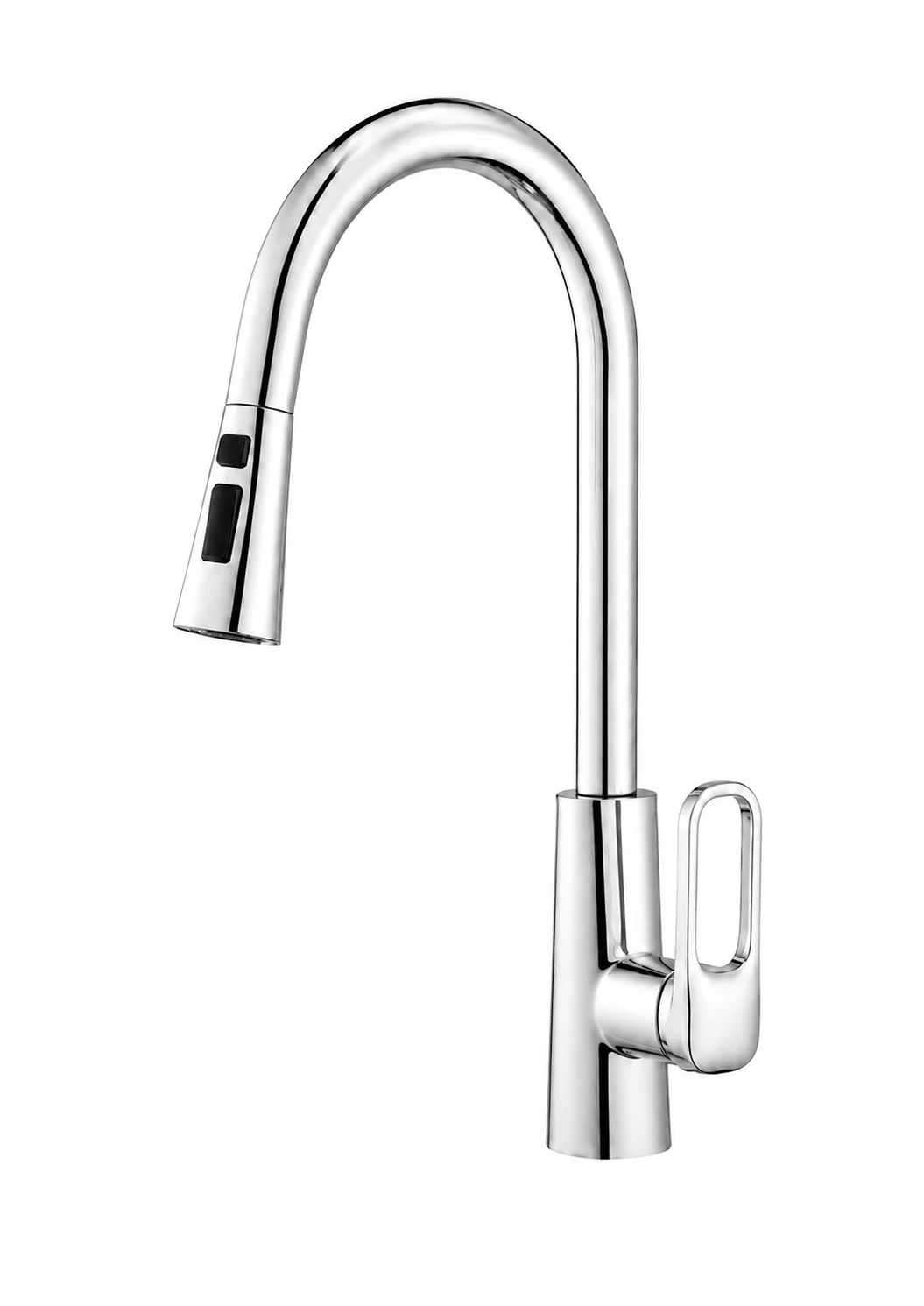 Vòi bếp nóng lạnh cắm chậu rút dây 2 chế độ AM 1008