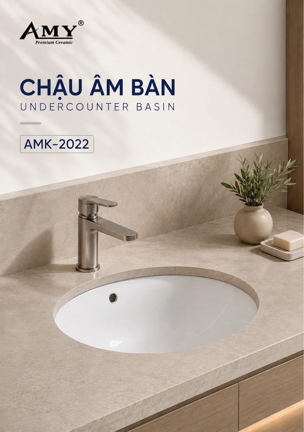 Chậu âm bàn AMK-2202