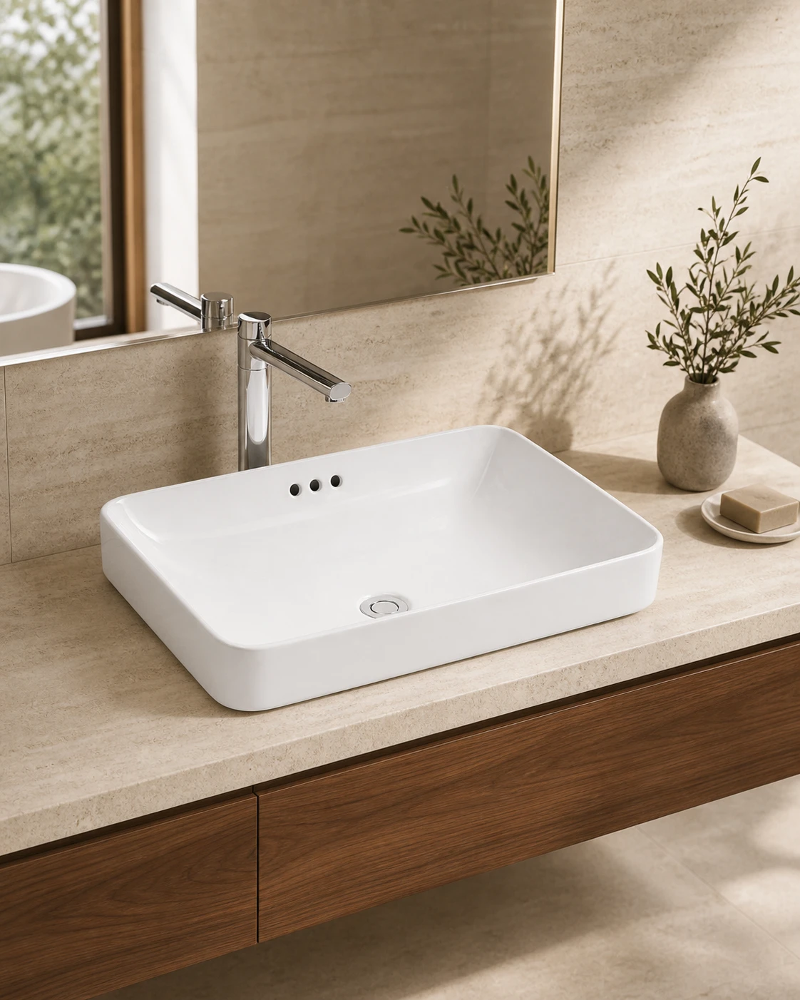 Chậu đặt bàn AMK-8360