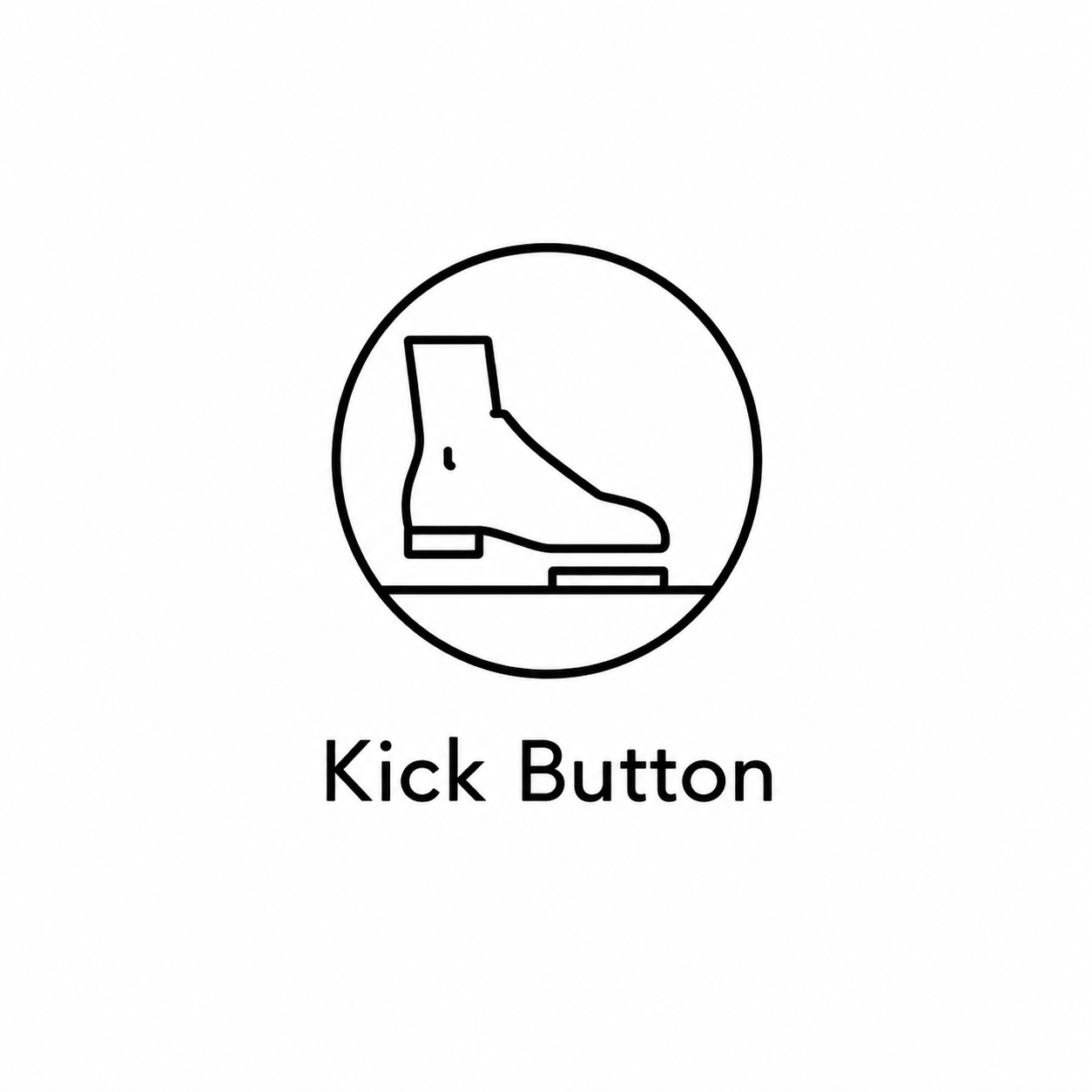KICK BUTTON